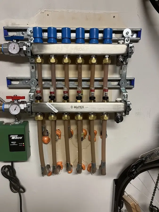 Plumber performing Leak Detection at a residential property in Westlake